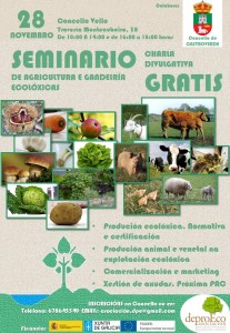 cartel seminarios agricultura e ganadería ecolóxicas_Castroverde