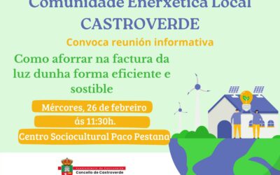 REUNIÓN INFORMATIVA COMUNIDADE ENERXÉTICA DE CASTROVERDE