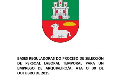 BASES ARQUIVEIRO CONCELLO DE CASTROVERDE