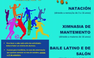 ESCOLAS DEPORTIVAS 2025/2026 NO CONCELLO DE CASTROVERDE!