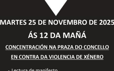 DÍA INTERNACIONAL CONTRA A VIOLENCIA DE XÉNERO 25N.
