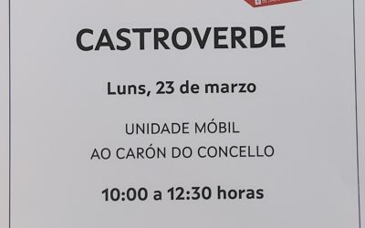 UNIDADE MÓBIL DE DOAZÓN DE SANGUE NO CONCELLO DE CASTROVERDE
