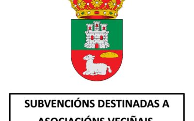 SUBVENCIONS DO CONCELLO DE CASTROVERDE DESTINADAS A ASOCIACIÓNS VECIÑAIS, CULTURAIS, DEPORTIVAS, ETC.