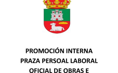 PROMOCION INTERNA PRAZA PERSOAL LABORAL OFICIAL DE OBRAS E SERVIZOS