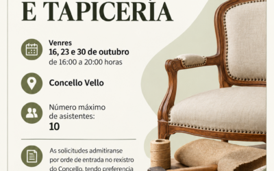 CURSO DE RESTAURACIÓN E TAPICERÍA NO CONCELLO DE CASTROVERDE